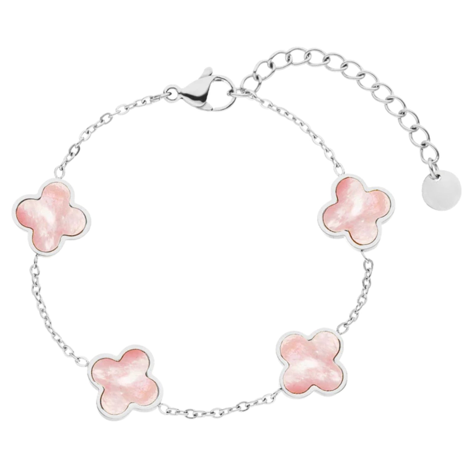 Rosa Clover Armband